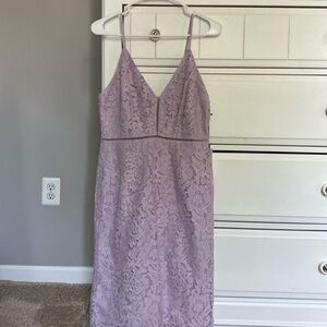 ASTR Purple Lace Dress NWT